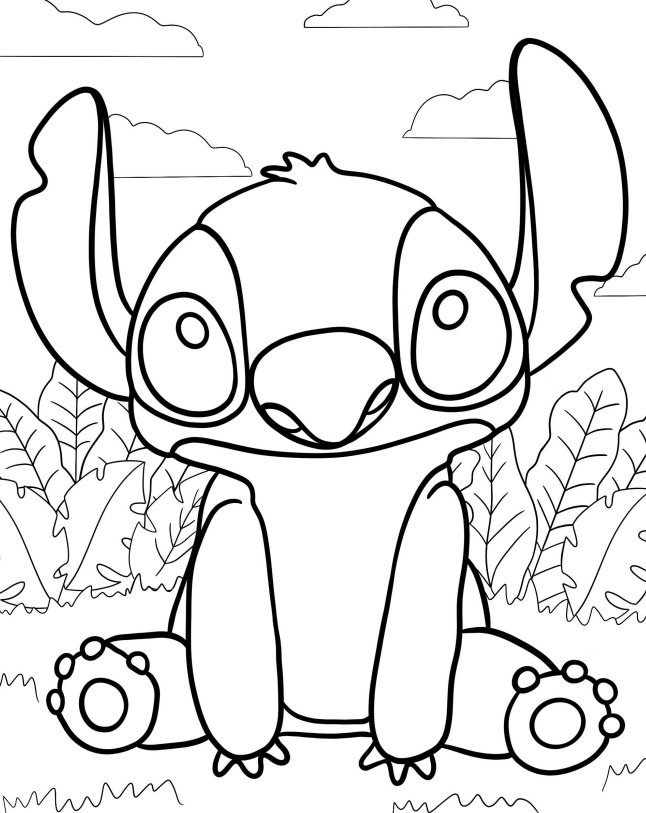 This is Stitch coloring pages,pictures to color,printable coloring pages and Stitch coloring sheets for kids and everyone.