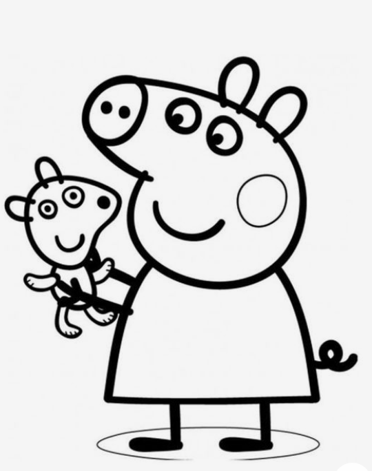 This is Peppa Pig Coloring Pages,printable coloring pages, coloring sheets and free coloring pages for kids.