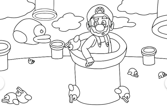 flappy bird coloring pages