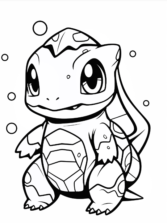 Pokemon coloring pages pages