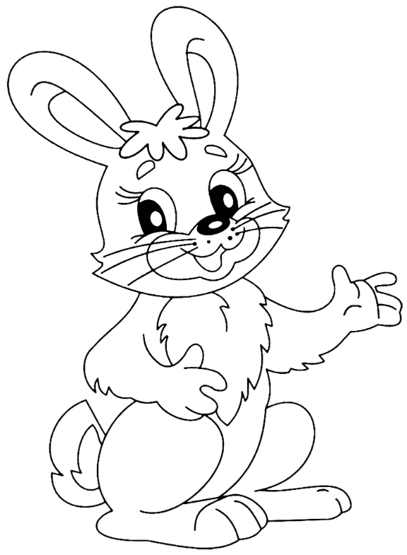 This is Rabbit coloring pages Printable 
 and rabbit coloring sheets  