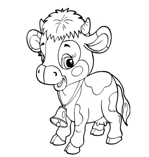 cow coloring pages and cow print coloring pages
