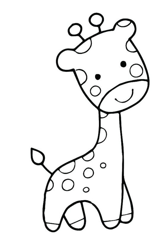 Giraffe coloring pages and printable giraffe coloring pages
