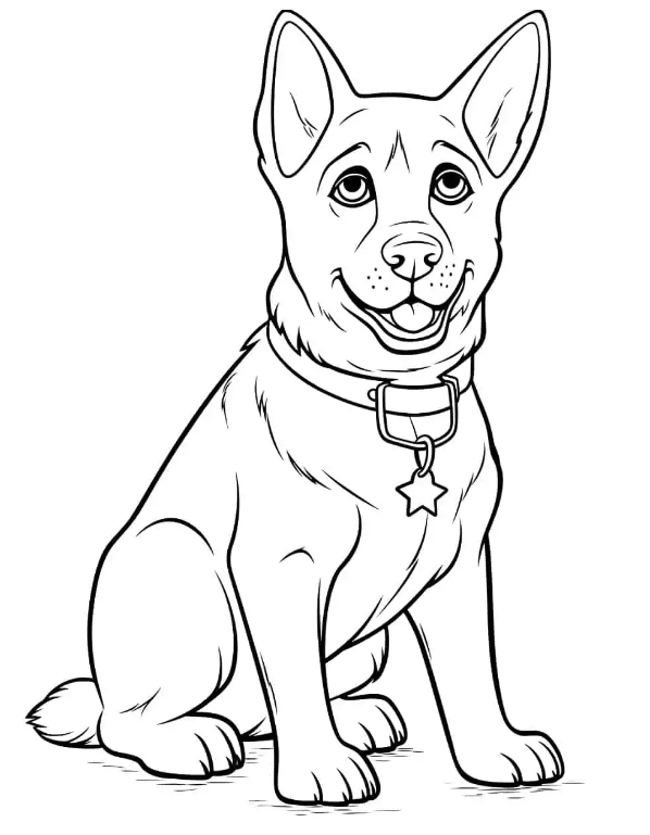 Cute dog coloring pages cute coloring pages of dogs cute puppies pictures to color