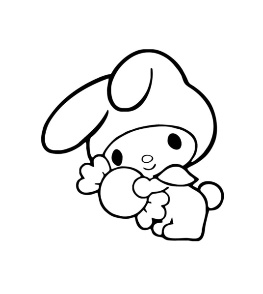 This is My Melody Coloring 