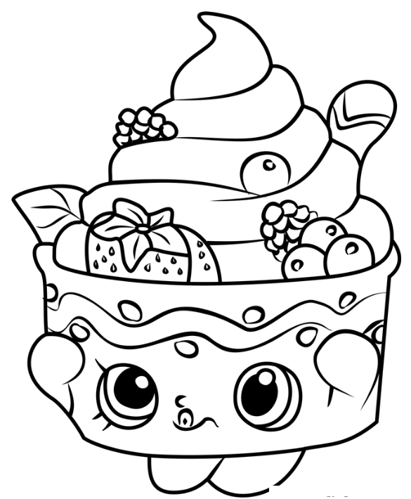 This is shopkins coloring and printable pages