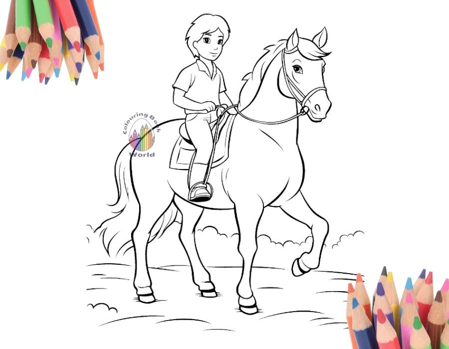 Das ist Pferde Ausmalbilder,Pferde Ausmalbilder,malvorlagen Pferde bilder zum ausmalen Kostenlos und Zeichnung für Kinder.